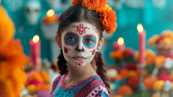 Dia de los Muertos Girl