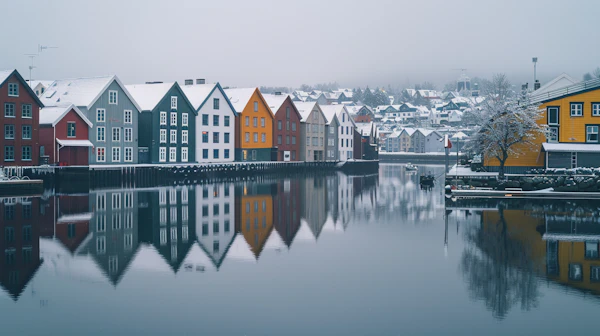 Winter Reflections on Riverside