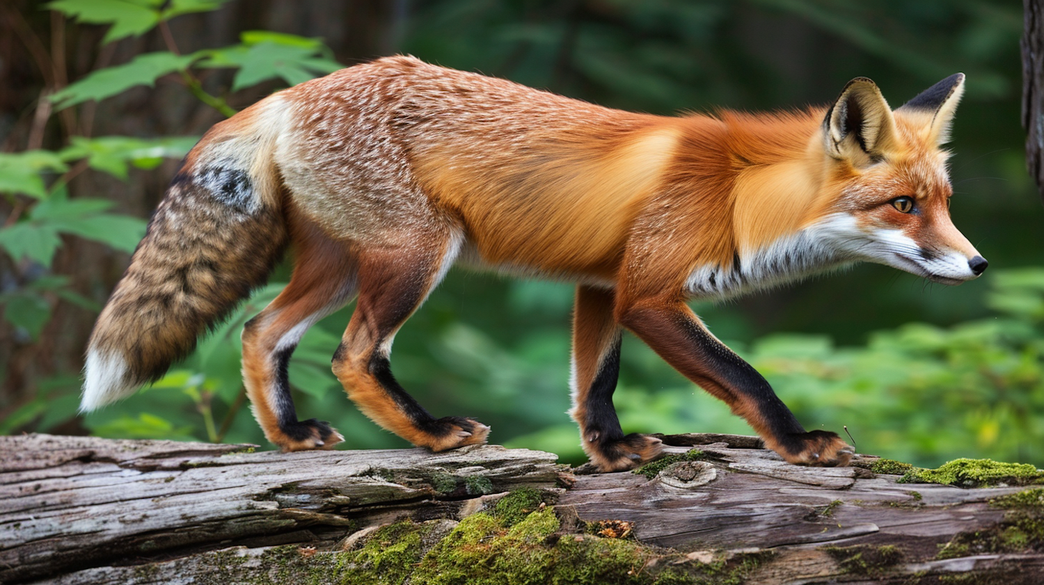 Red Fox in Forest