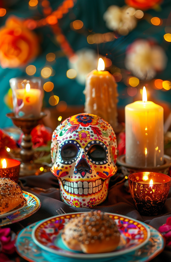 Vibrant Día de Muertos Celebration