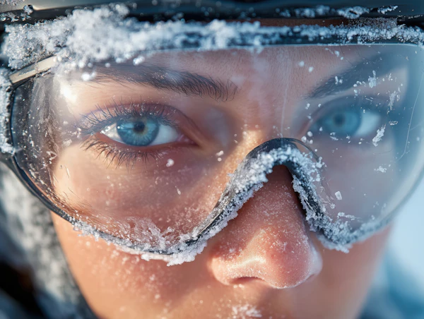 Frosted Snow Goggles