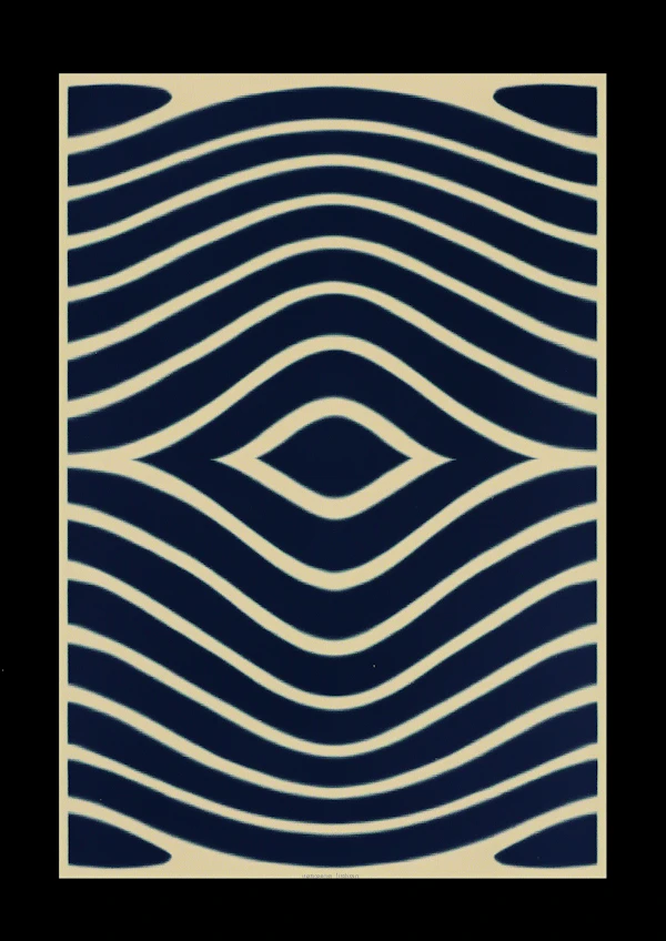 Abstract Wavy Design