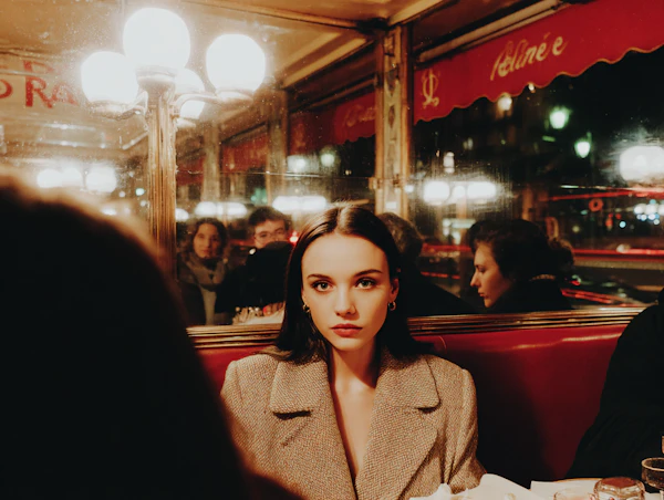 Cozy Restaurant Scene
