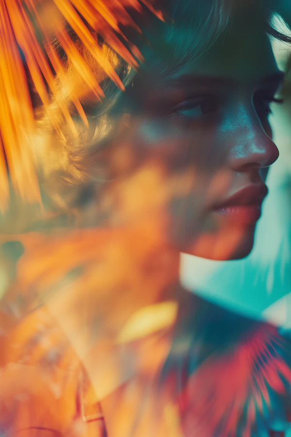 Dreamy Tropical Portrait