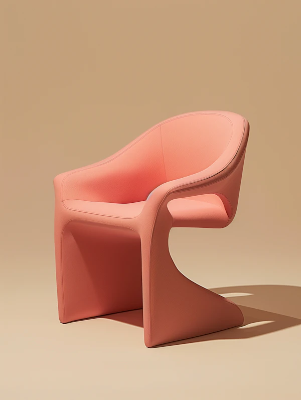 Modern Coral Chair