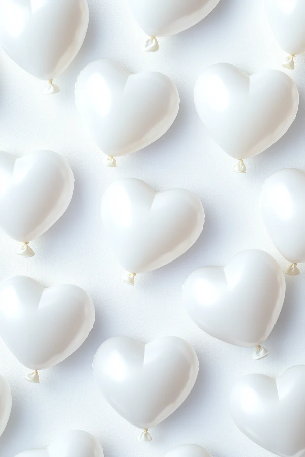 Heart Balloon Pattern