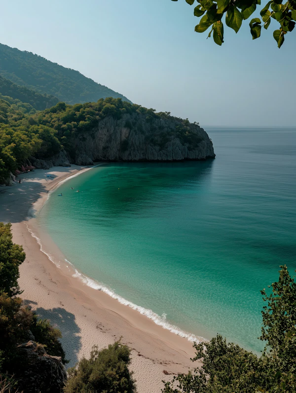 Serene Coastal Scene