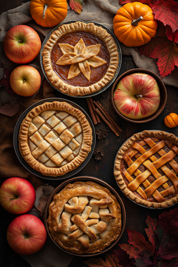 Autumn Harvest Pies