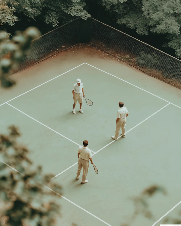 Tennis Court Trio