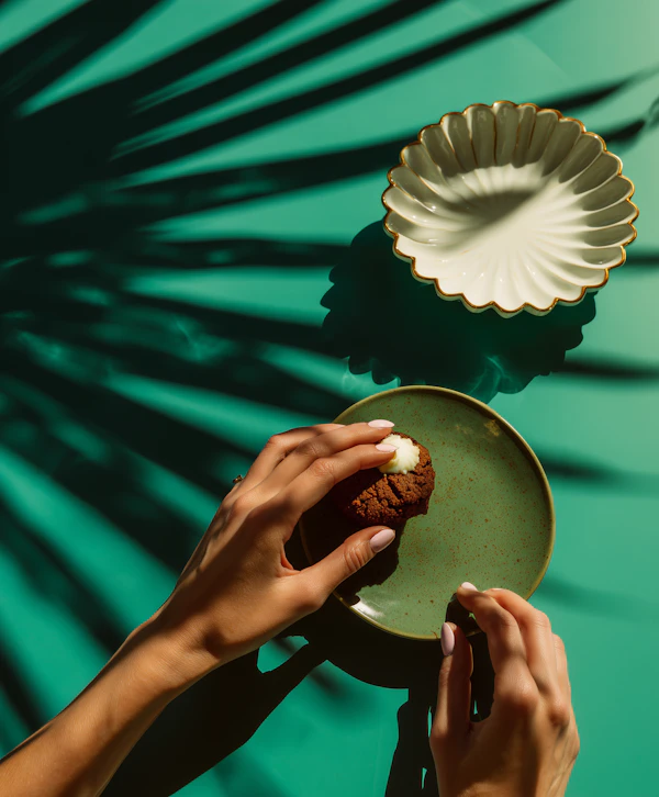 Tropical Dessert Scene