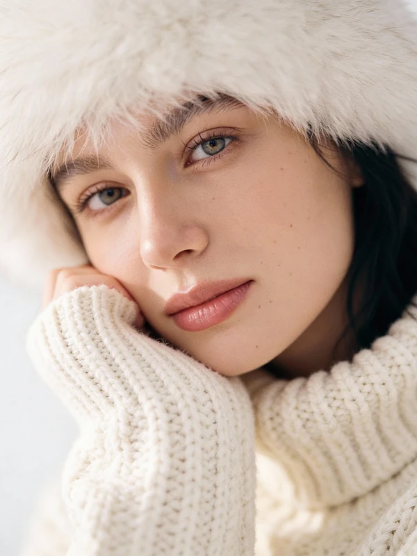 Cozy Winter Portrait