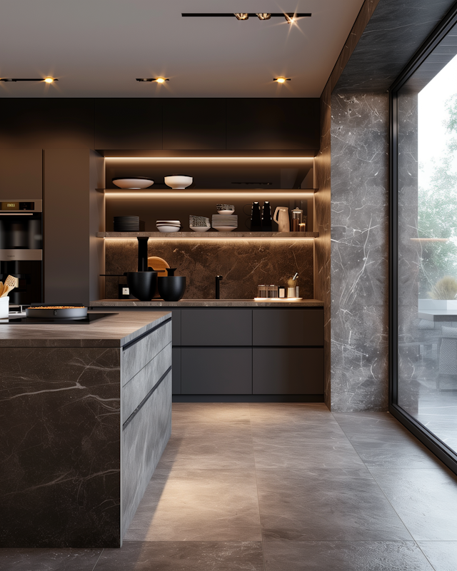 Modern Luxury Kitchen Interior