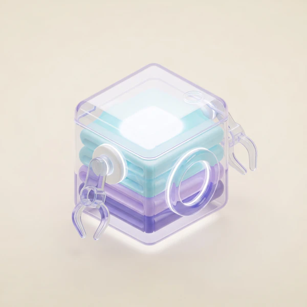 Futuristic Cube Design
