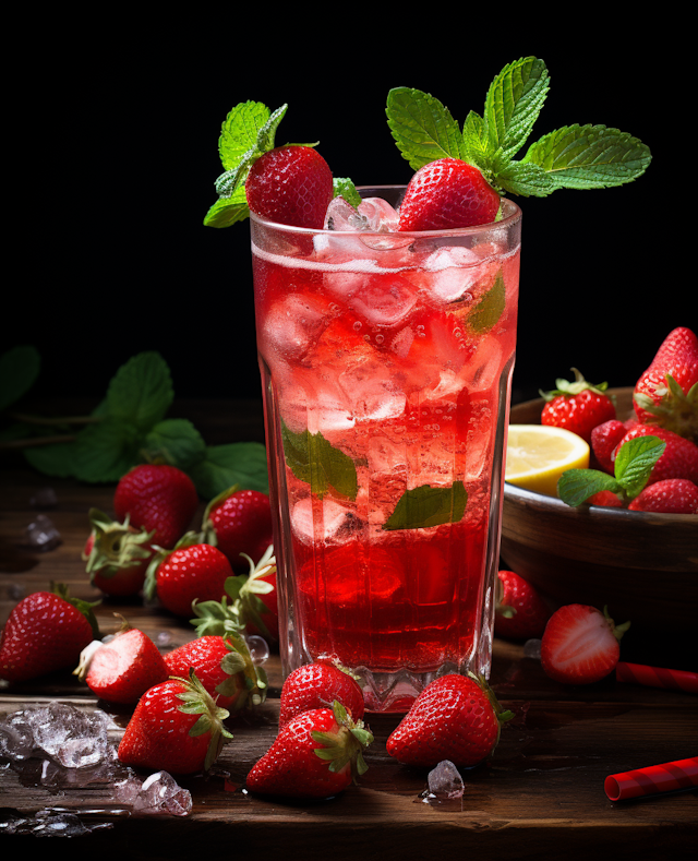 Strawberry Mint Crush