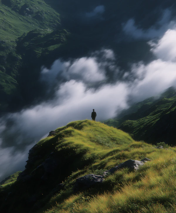 Solitary Hilltop View