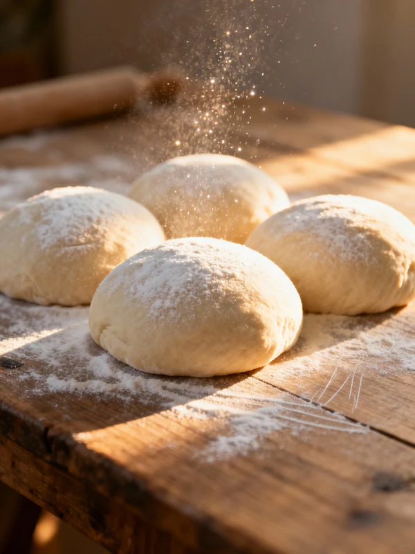 Rustic Dough Preparation