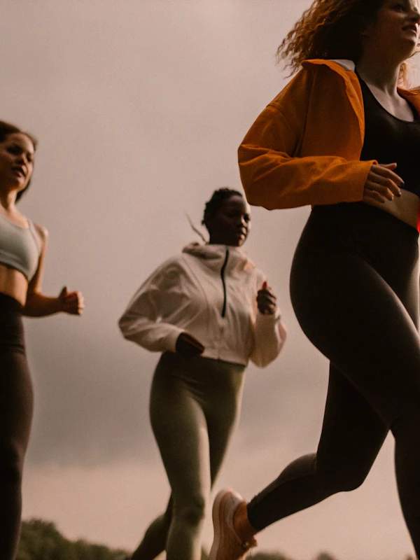 Women Jogging Outdoors
