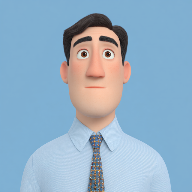 3D Man Illustration