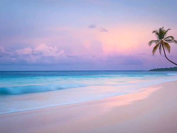 Serene Beach Sunset