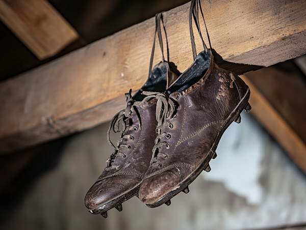 Vintage Leather Football Boots