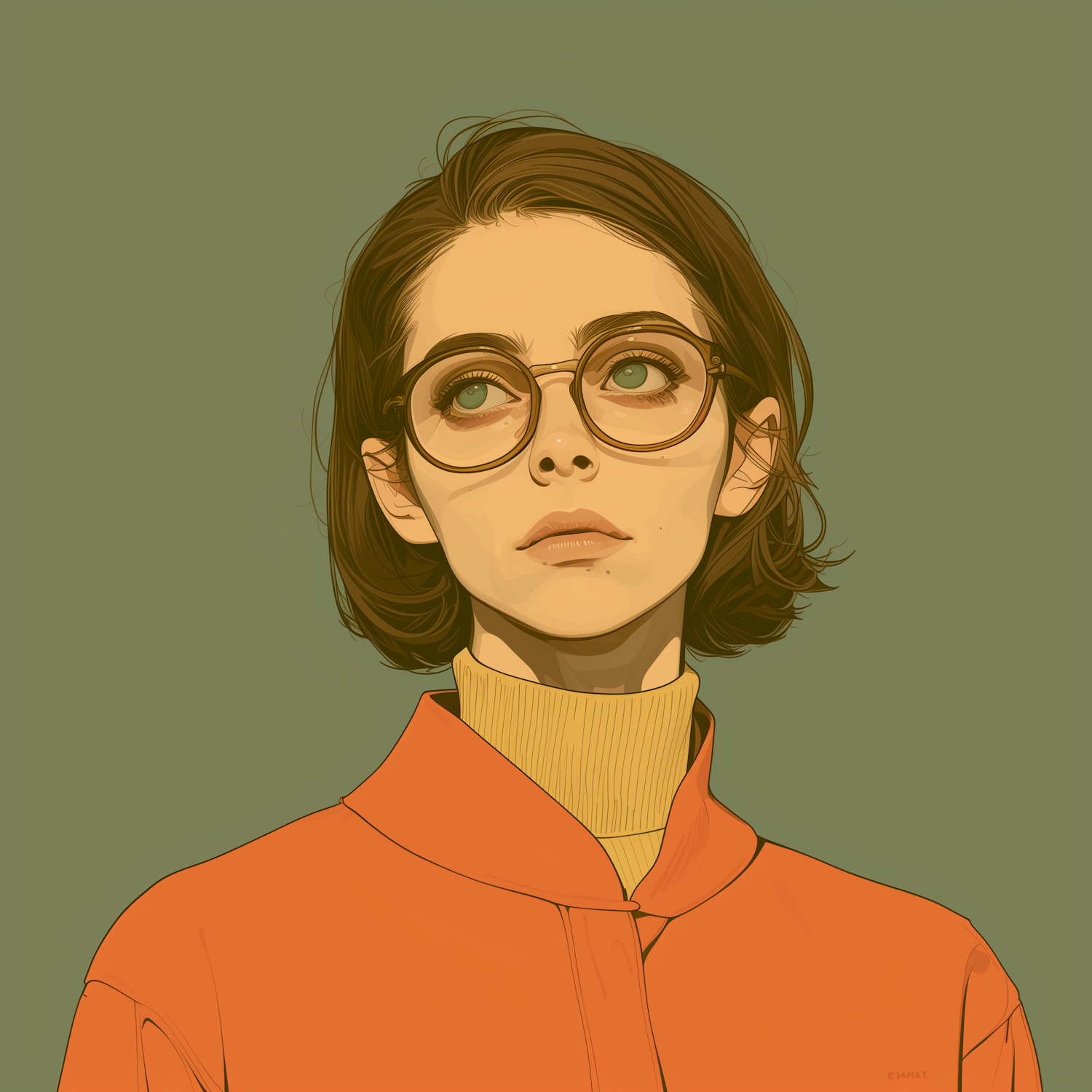 Stylized Portrait Illustration