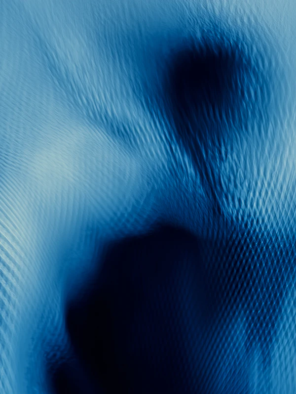 Abstract Blue Waves
