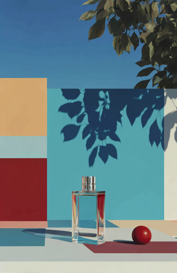 Modern Perfume Display