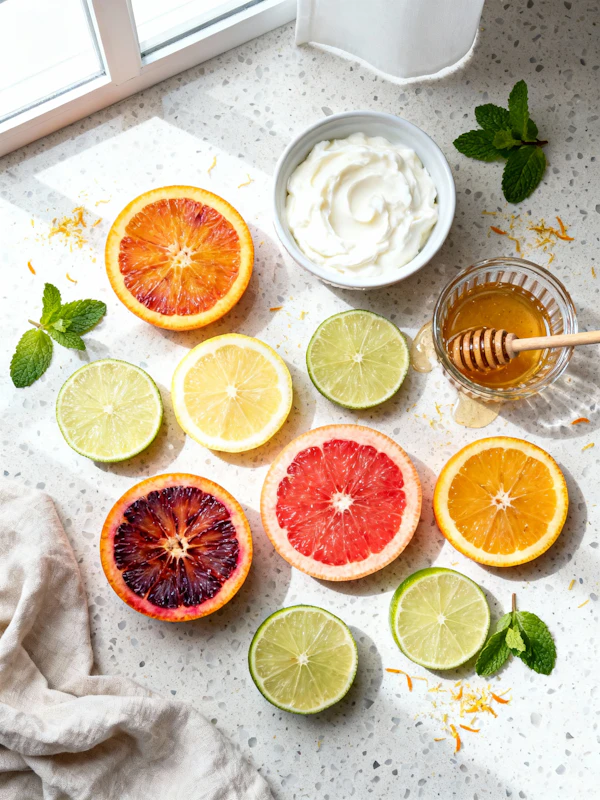 Citrus Fruit Display