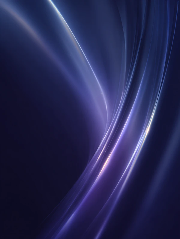 Luminous Abstract Waves