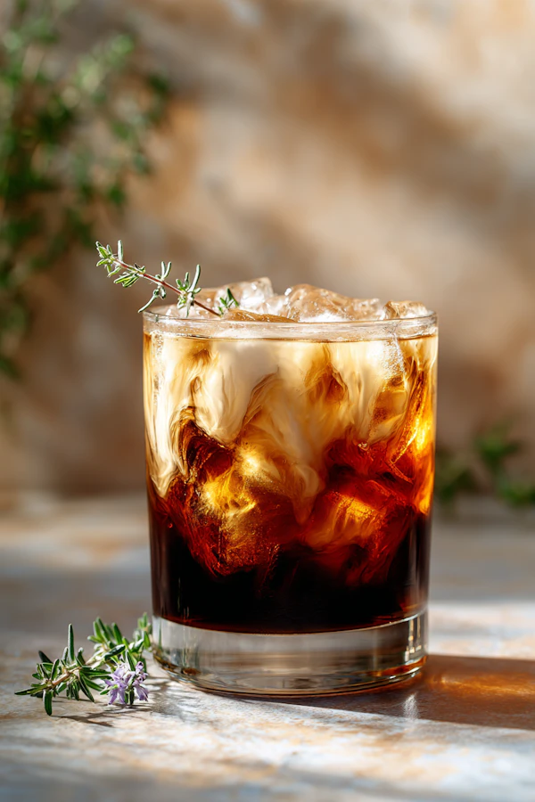 Iced Coffee with Cream