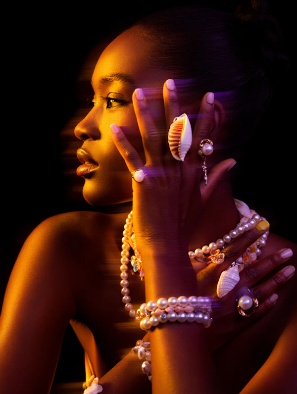 Elegant Jewelry Portrait