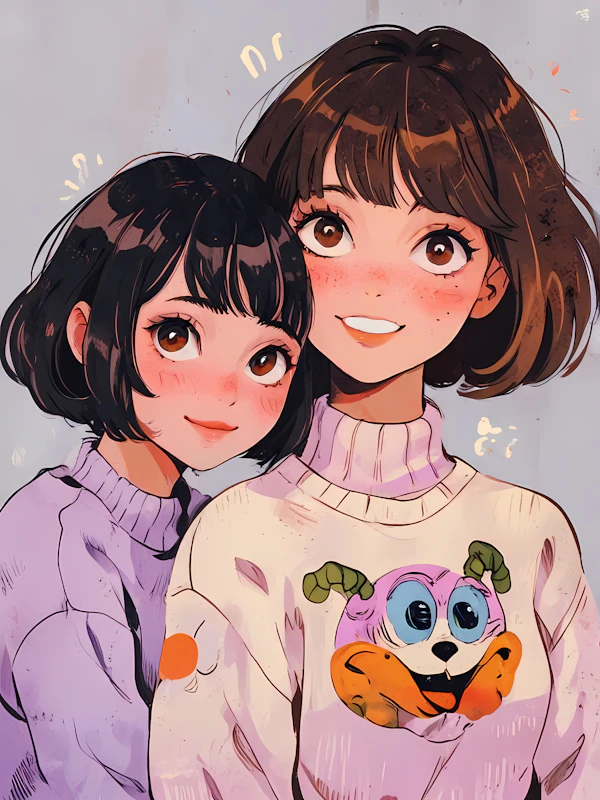 Animated Characters with Warm Expressions