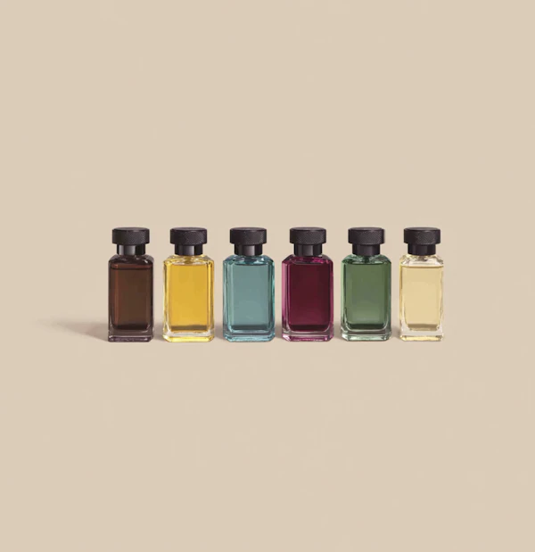 Colorful Glass Bottles