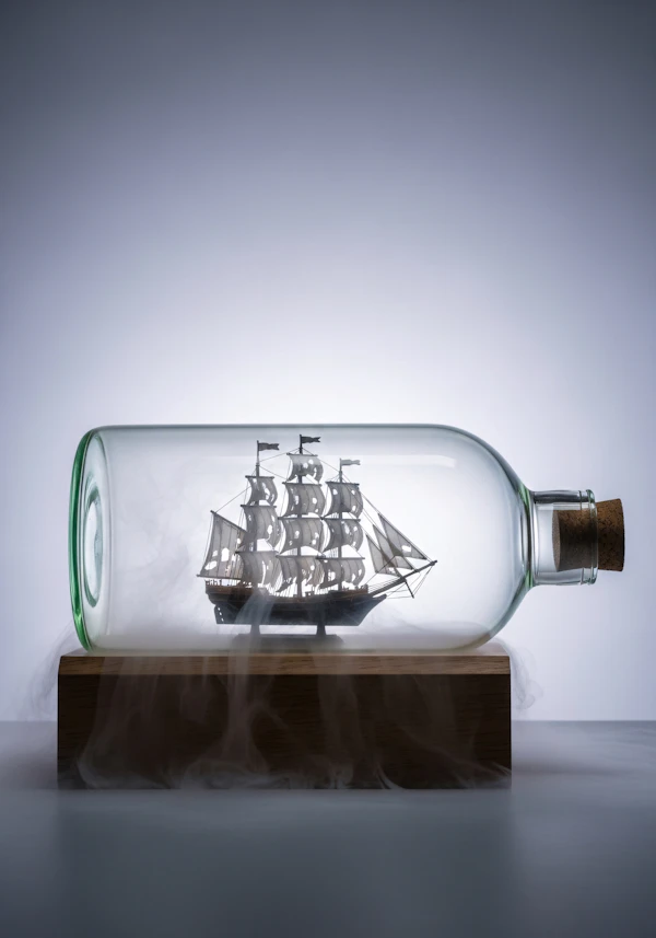 Ship in a Glass Bottle