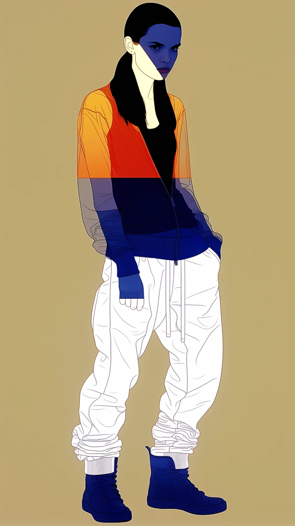 Stylized Person Portrait