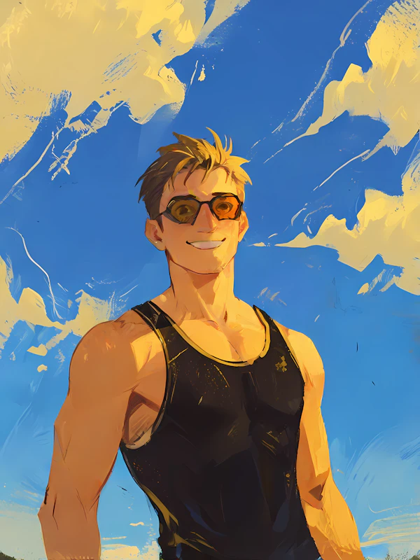 Animated Summer Portrait
