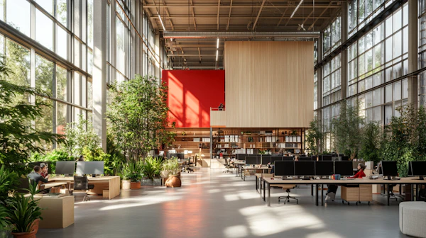 Modern Office Environment