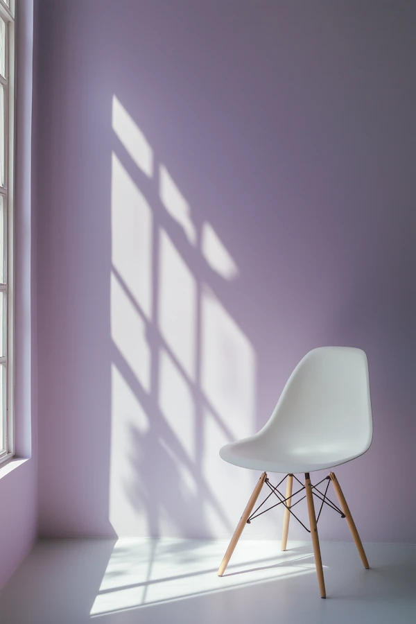Minimalist Chair Scene