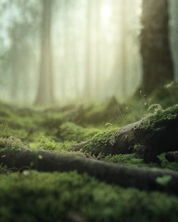 Serene Forest Scene