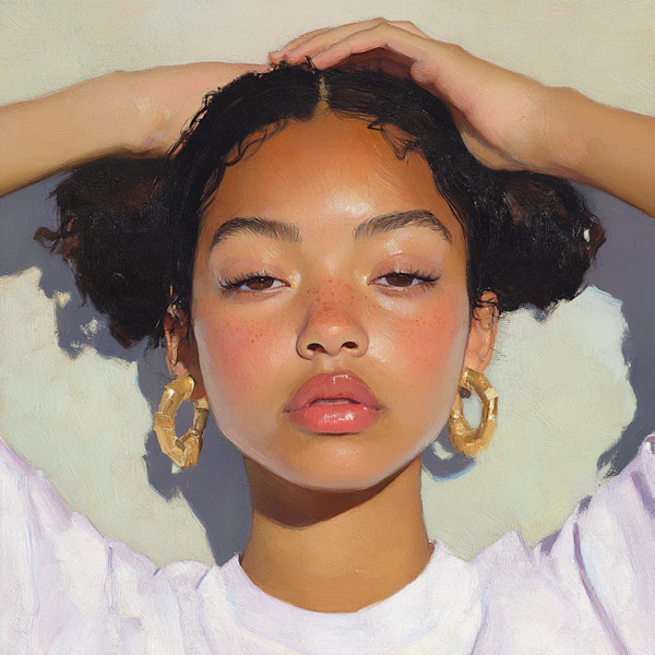 Serene Woman Portrait