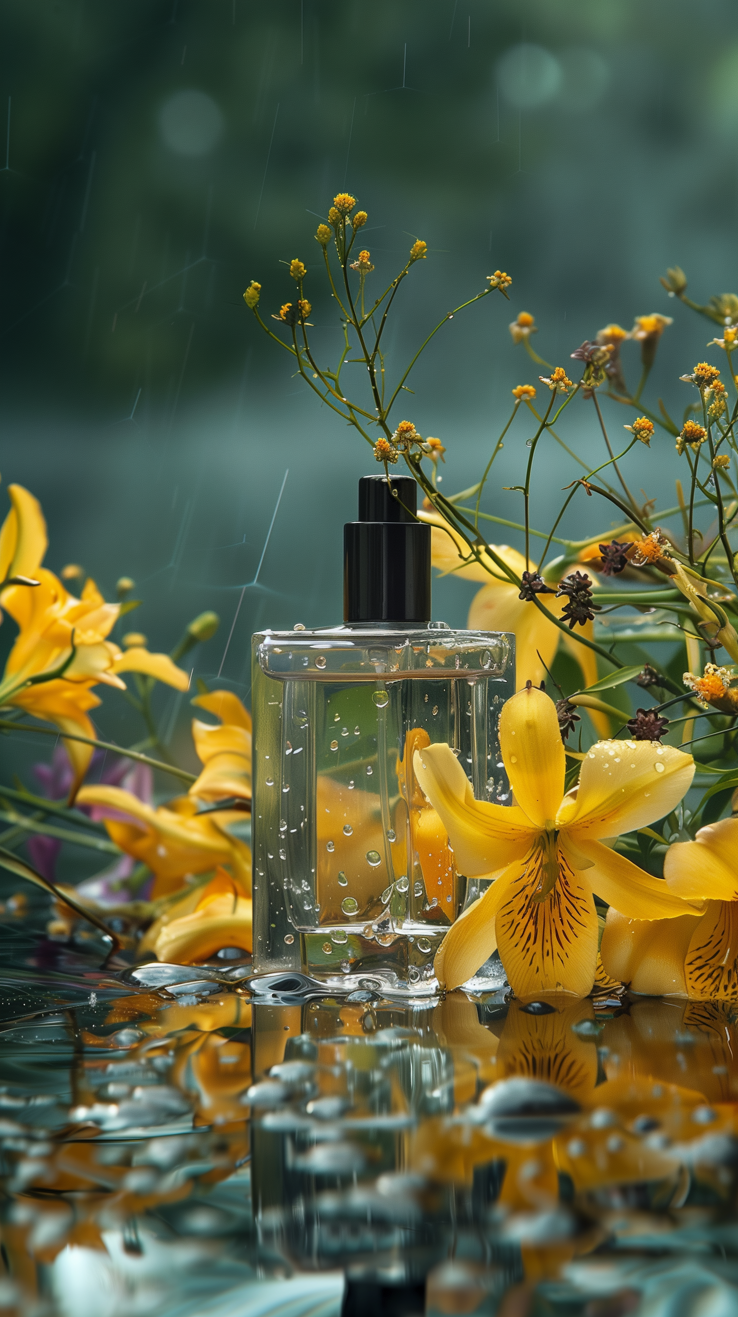 Perfume with Yellow Flowers