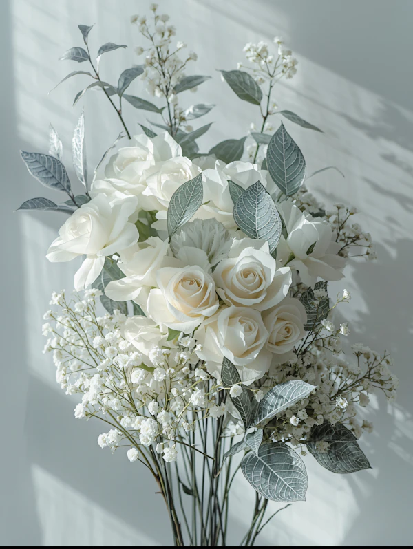 Elegant White Bouquet