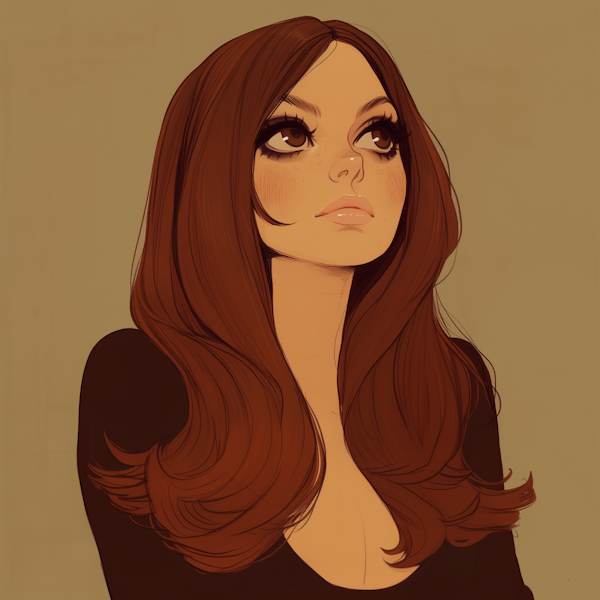 Stylized Woman Illustration