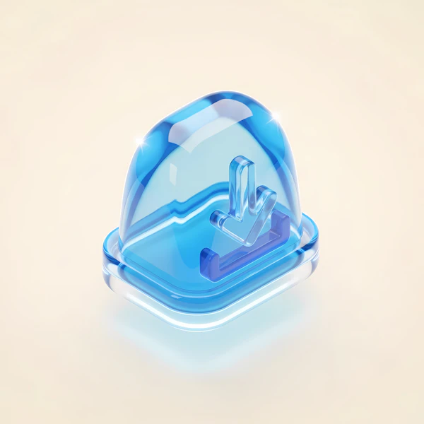 3D Download Icon