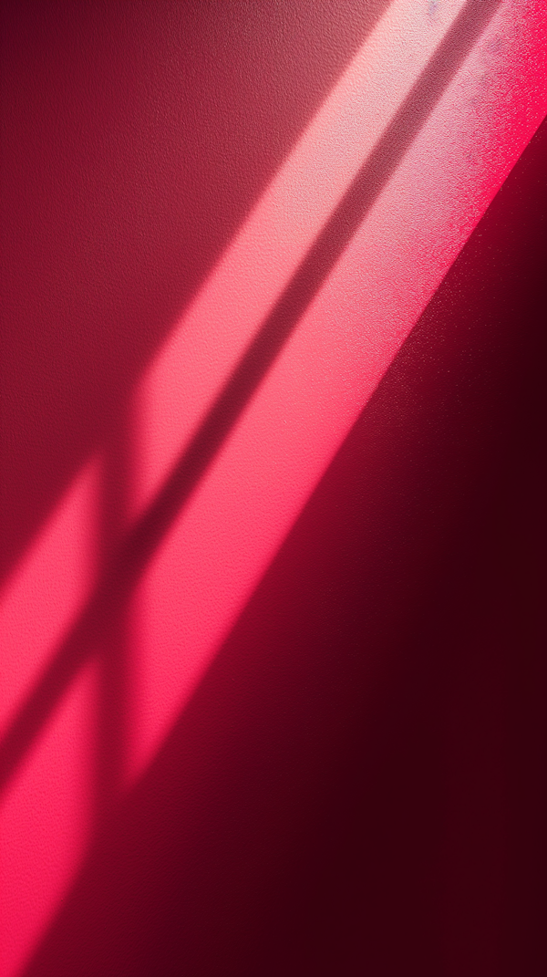 Abstract Red Light and Shadows