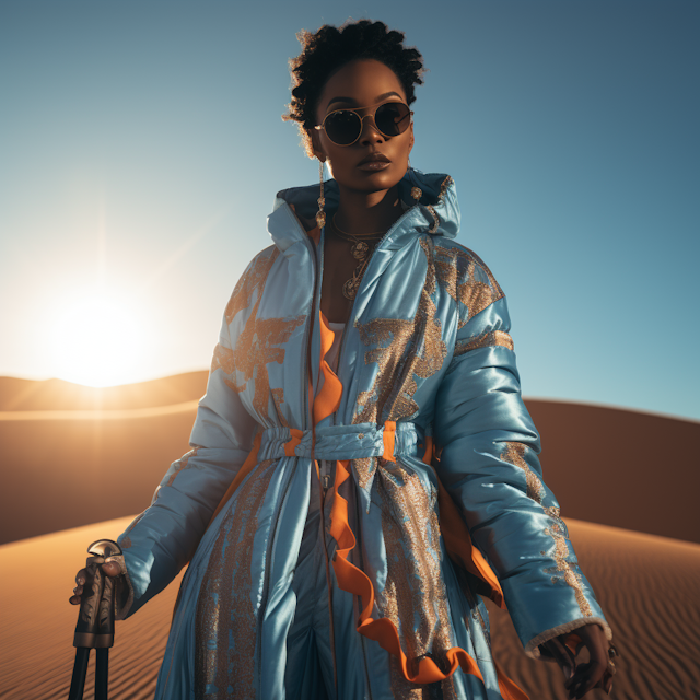 Desert Fashion Portrait