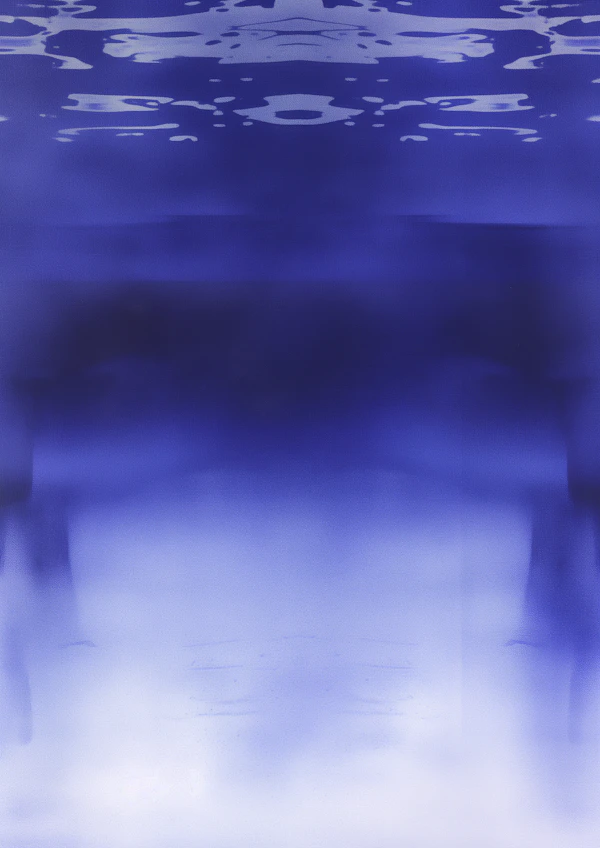 Serene Blue Abstract
