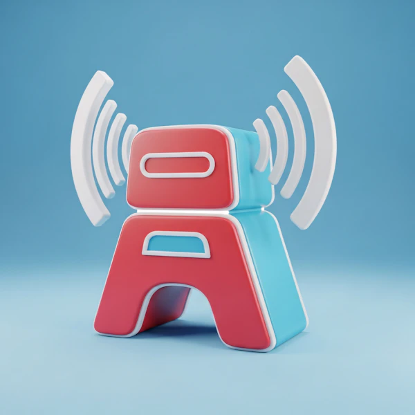 3D Letter A Design