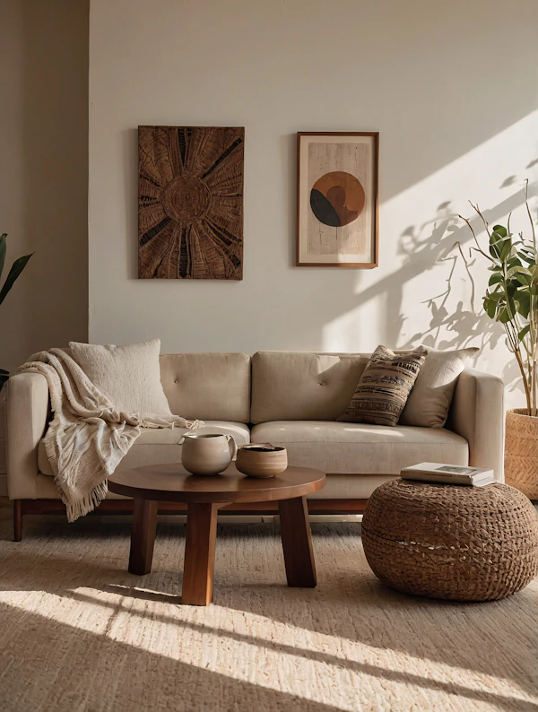 Cozy Minimalist Living Room