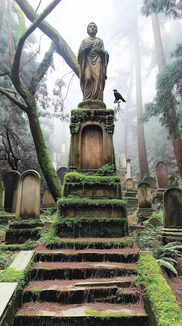 Misty Forest Cemetery